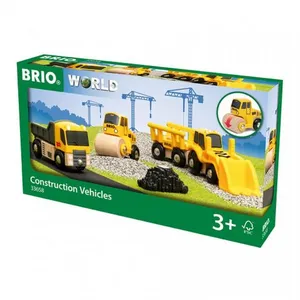 Comparateur de prix : Brio 33658 Coffret de 3 engins de chantier