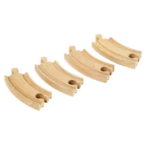 Comparateur de prix : Brio Petits rails courbes 90 mm