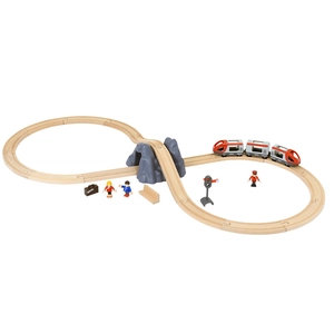 BRIO Ravensburger Bri Train Circuit En 8 Voyageurs - Pack A pas cher