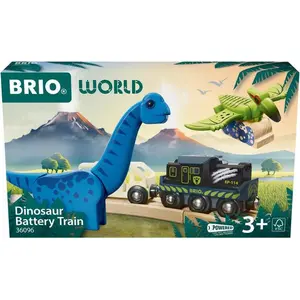 Comparateur de prix : Train de dinosaures BRIO 36096, jouet en bois à partir de 3 ans (Train Train)