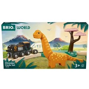Comparateur de prix : BRIO® WORLD Circuit de train dinosaure bois 36098