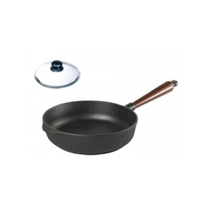 Skeppshult Poêle sauteuse Ø 24 cm avec couvercle pyrex / poignée bakélite.Vendu paramazon