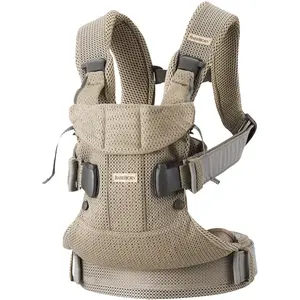 Comparateur de prix : BabyBjorn BabyBjörn Porte-bébé One Air - Gris beige / Mesh 3D