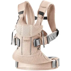 BabyBjörn - Porte-bébé One Air en mesh Rose pâle taille unique