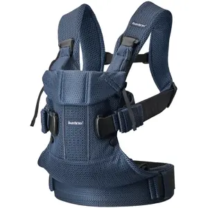 BabyBjorn BabyBjörn Porte-bébé One Air - Bleu marine / Mesh 3D