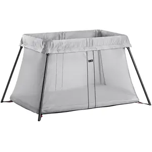 Comparateur de prix : BabyBjörn Lit Parapluie - BABYBJORN - Light - Pliable - Confortable - Argent