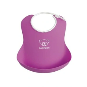 BabyBjörn Bavoir Souple BabyBjorn - Rose Fuschia pas cher