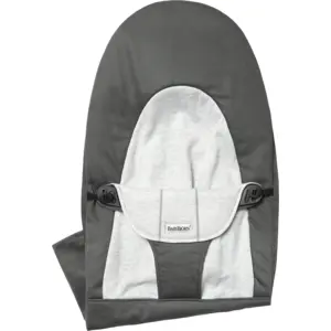 BabyBjörn Housse pour Transat Balance Soft - Gris foncé/Gris / Tissé/J... pas cher