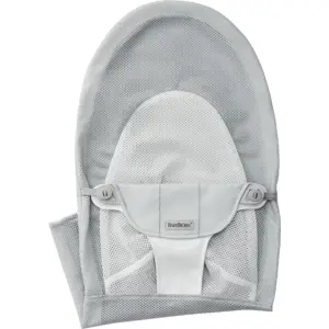 BabyBjörn Housse pour Transat Balance Soft - Argent/Blanc / Mesh pas cher