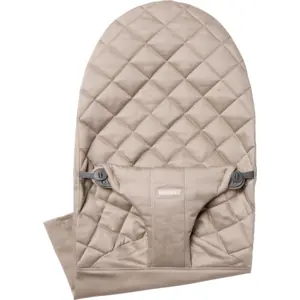 BabyBjörn Housse pour Transat Bliss - Gris sable / Tissé, matelassage ... pas cher