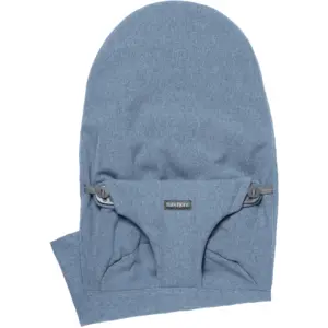 BabyBjörn Housse pour Transat Bliss - Bleu / Tissé chiné pas cher