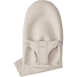 BabyBjörn Housse pour Transat Bliss - Beige clair / Jersey 3D pas cher