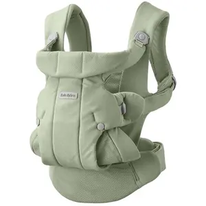 BabyBjörn Porte-bébé Hold - Vert clair / Tissé brossé