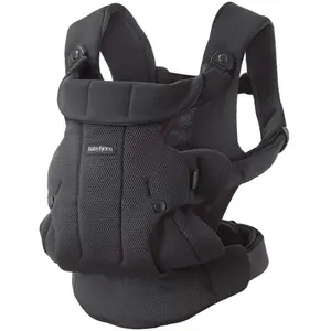 BabyBjörn Porte-bébé Hold - Noir / Tissu mesh aéré