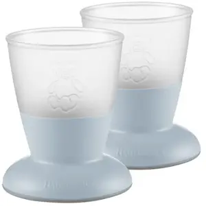 BabyBjörn Cuillère et Fourchette pour Bébé, lot de 4, Vert pastel
