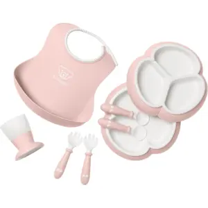 Comparateur de prix : BabyBjörn Ensemble repas, 8 pièces - Rose pastel