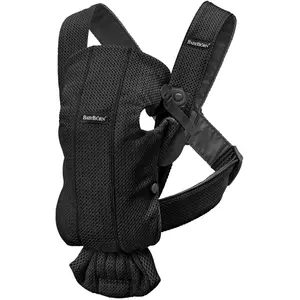 Comparateur de prix : BabyBjörn Porte Bébé Mini Mesh 3d Noir - Babybjörn