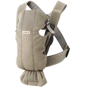 Comparateur de prix : BabyBjörn Porte-bébé Mini - BABYBJORN - 3D Mesh - Gris Beige - Physiologique - Mixte