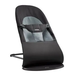 BABYBJORN Transat Balance Soft noir/gris foncé Coton pas cher