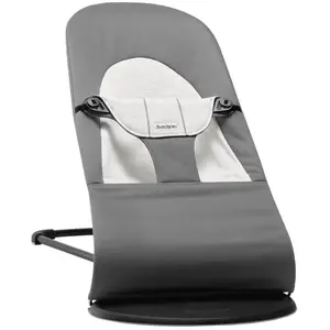 BabyBjörn Transat Balance Soft - Gris foncé/Gris / Tissé/Jersey / Noir pas cher