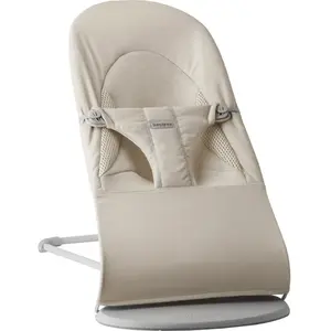 Comparateur de prix : BabyBjörn Transat Balance Soft, Tissé/Jersey, Tri-Fabric, Beige clair