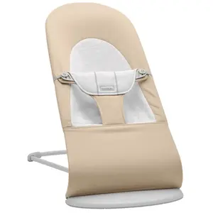 Comparateur de prix : BabyBjörn Transat Balance Soft, Tissé/Jersey, Beige/Gris
