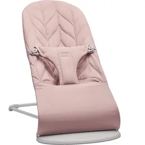 Comparateur de prix : BabyBjörn Transat Bliss, Tissé, Matelassage pétale, Rose poudré