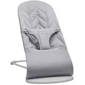 Comparateur de prix : BabyBjörn Transat Bliss, Tissé, Matelassage pétale, Gris clair