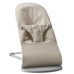 Comparateur de prix : BabyBjörn Transat Bliss - Beige clair / Tissé chiné / Gris clair