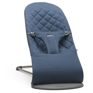 Comparateur de prix : BabyBjorn BabyBjörn Transat Bliss, Coton, Matelassage classique, Bleu nuit