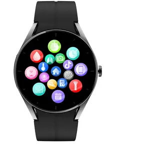 INF Montre intelligente avec appels ECG et Bluetooth Gris