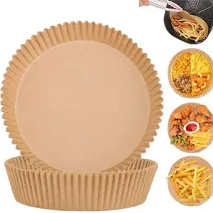Papier jetable pour friteuse Air Fryer - INF - 50 pièces - Marron