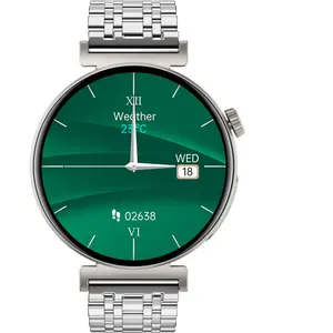 INF Montre intelligente pour femmes avec fonctions ECG et Bluetooth
