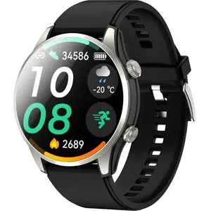 INF Montre intelligente GPS Bluetooth avec appel - Argent pas cher