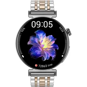 INF Montre intelligente pour femmes avec ECG et Bluetooth