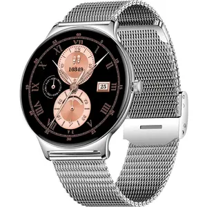 INF Montre Connectée Multifonctionnelle Métal et Silicone pour le Spor... pas cher