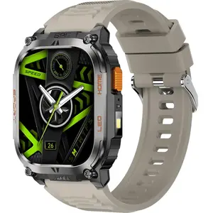 INF Montre Connectée GPS Sport Multifonction - Métal & Silicone - 2.01... pas cher
