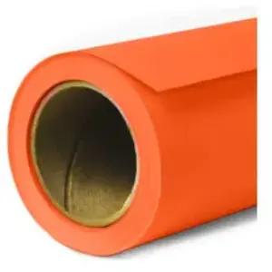 BD fond studio en papier 282 Fire Orange 2.72 x 11 m pas cher