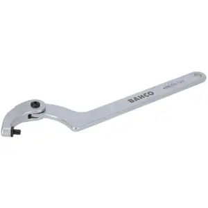 Comparateur de prix : Bahco Clé Plate Adjustable Hook With Chrome Finish 115-165 Mm 305 Mm