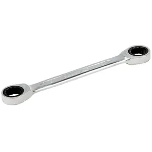 Comparateur de prix : Bahco Clé à Cliquet Double Star With Chrome Finish 14-15 Mm 190 Mm