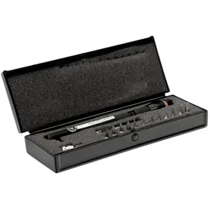Comparateur de prix : Bahco Coffret de mini clé dynamométrique réglable, carré conducteur 1/4'' et embouts