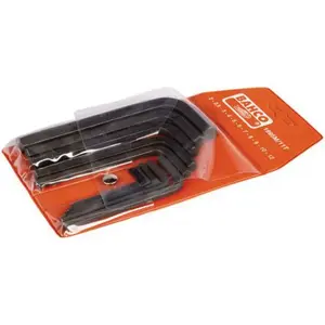 Comparateur de prix : BAHCO Jeu de clés mâles 6 pans, métriques, finition phosphatée, 2 - 12 mm - 11 pc