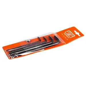 BAHCO Jeu de clés mâles longues TORX® avec finition phosphatée, T10-T40 - 4 pcs pas cher
