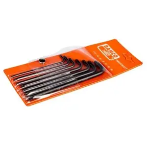 Comparateur de prix : BAHCO Jeu de clés mâles longues TORX® avec finition phosphatée, T10-T40 - 7 pcs