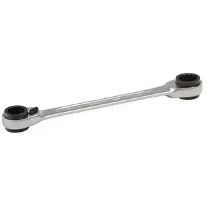 Bahco Clé polygonale à cliquet 4 en 1 avec finition chromée 16-19 mm S4RM-16-19Vendu paramazon