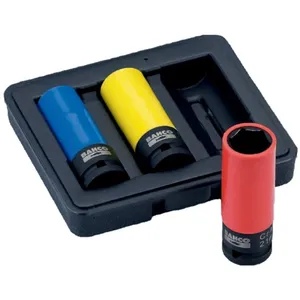 Comparateur de prix : BAHCO Set de 3 douilles à choc 17/19/21 mm BWSS12P3