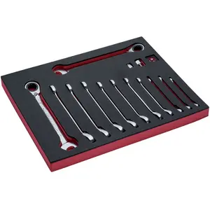 Bahco - Jeu de clés mixtes à cliquet, module mousse 2/3 Fit&Go - 15 pcsVendu paramazon