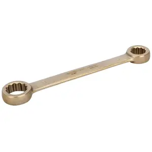 Bahco Clés à fourche double à anneau plat antidéflagrantes, dimensions métriques, aluminium bronze pas cher
