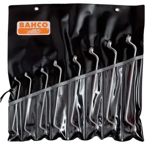 Comparateur de prix : Bahco Jeu de clés polygonales doubles longues, coudées - 8 pcs/pochette