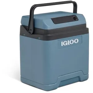 Comparateur de prix : Glacière électrique - IGLOO - IE27 - 12 V - 230 V - Modern bleu - 26 L